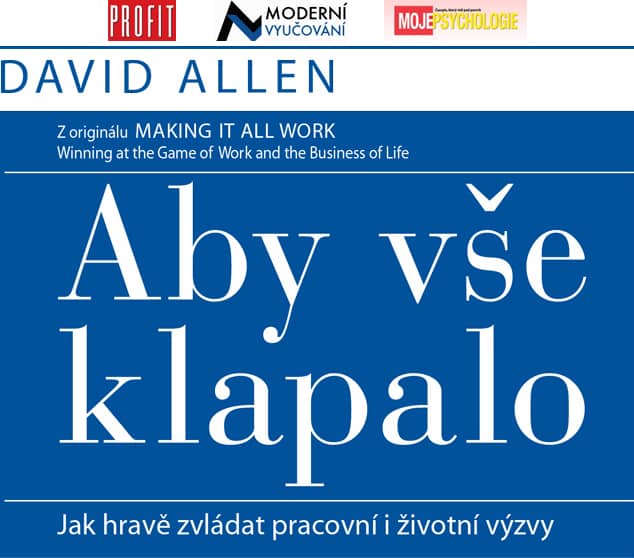 Kniha Aby vše klapalo